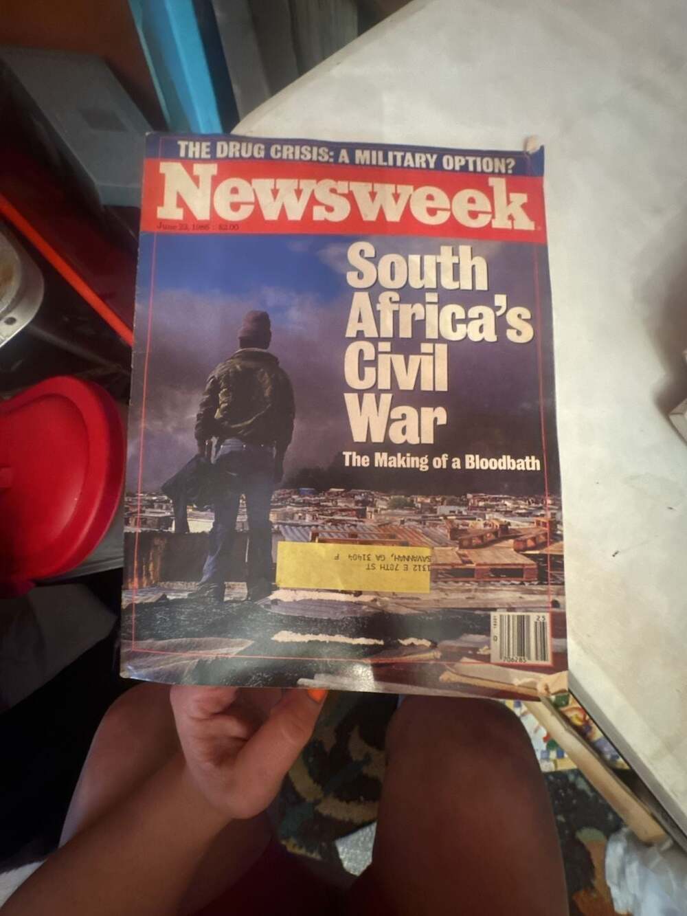 Newsweek Magazine June 23, 1986 Issue - South Africa's Civil War